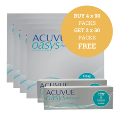 1-Day Acuvue Moist 90 pack DEAL